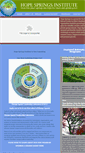 Mobile Screenshot of hopespringsinstitute.org